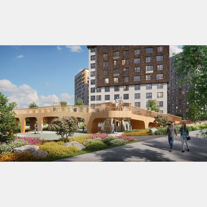 2-к. квартира, 58,9 м², 11/23 эт.