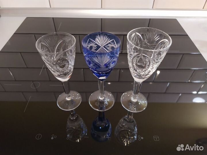 Фужеры хрустальные СССР