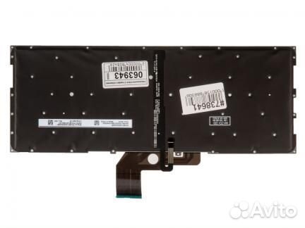 Клавиатура для ноутбука Xiaomi Mi Air 13.3 серебри