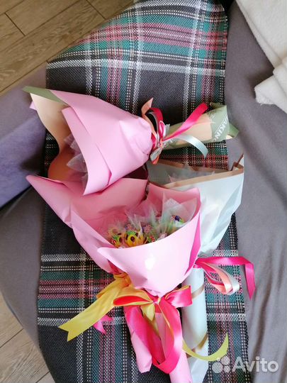 Букет из чупа чупсов