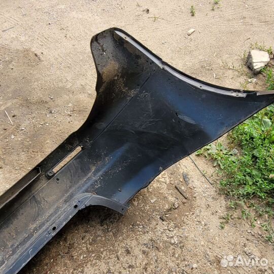 Задний бампер на ssangyong rexton y250 d27dt