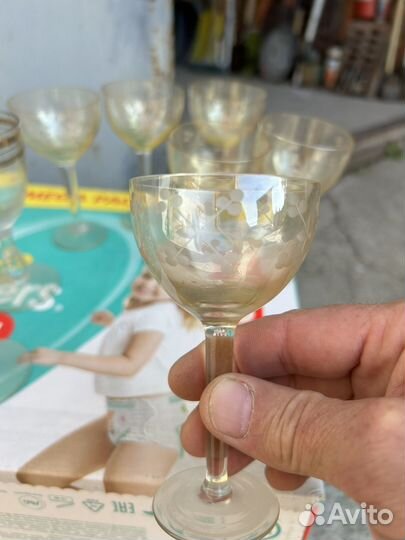 Винтажные рюмки СССР