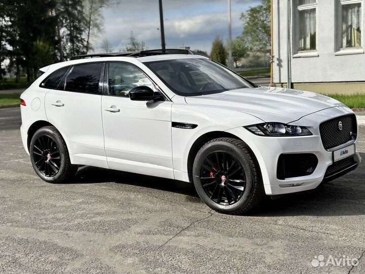 Jaguar F-Pace 2.0 AT, 2019, 95 000 км