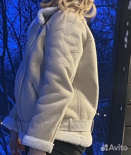 Дубленка авиатор