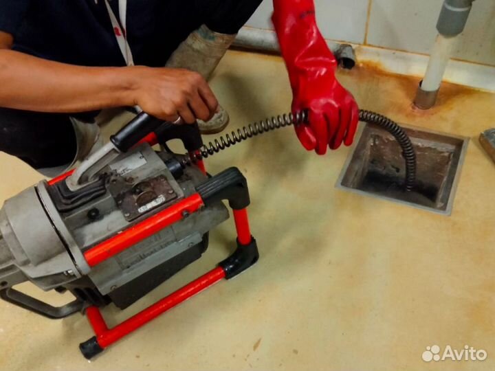 Прочистка канализации устранение засоров в доме