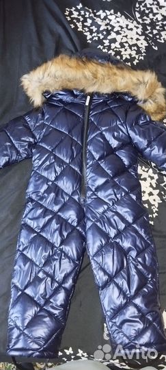 Зимний комбинезон для девочки 92