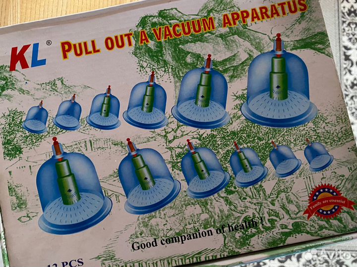 Банки на спину с насосом