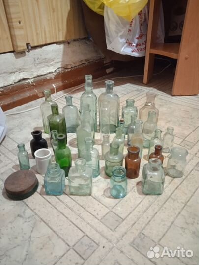 Бутылки, бутылки, мензурки. Цена за все