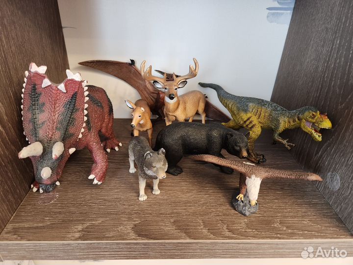 Коллекционные фигурки животных schleich