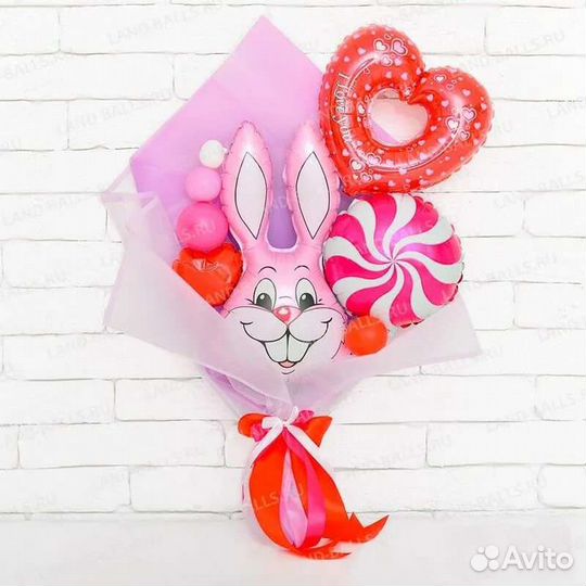 Крафтовые букеты из шаров