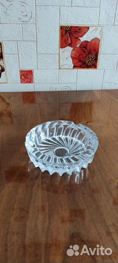 Пепельница хрустальная. Родом из СССР