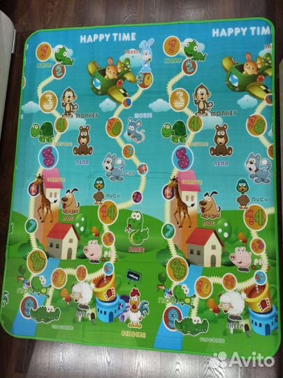 Детский игровой коврик складной