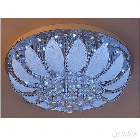 Люстра потолочная хрустальная