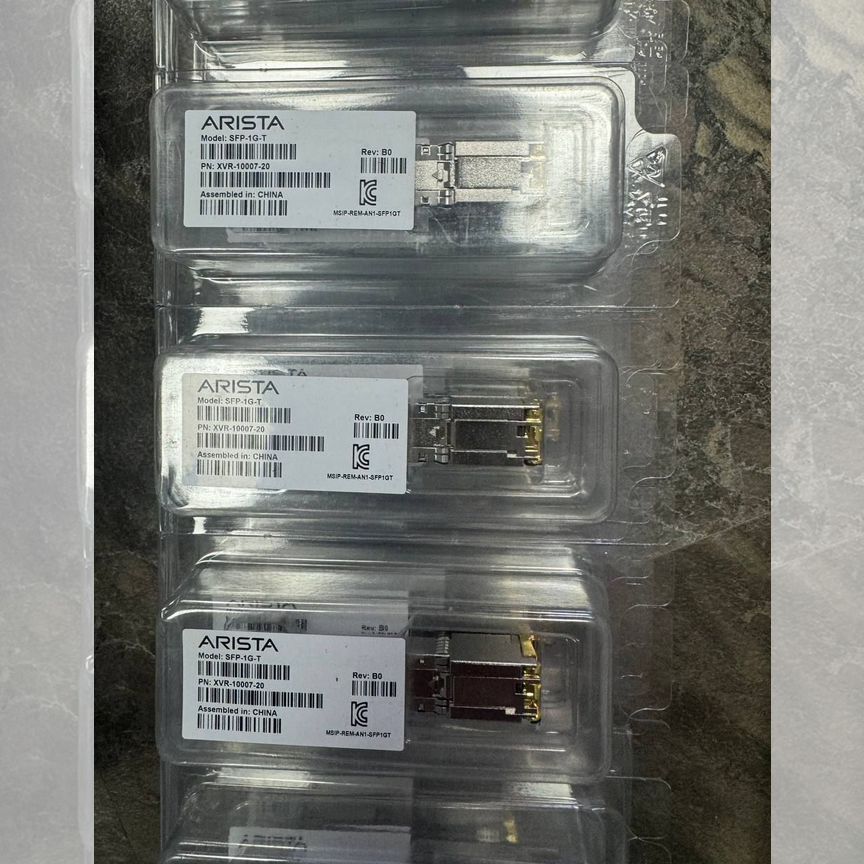 [SFP-1G-T-PCW] Arista 1.25g Sfp-T 1000base-T Copper Sfp-1g-T-Pcw