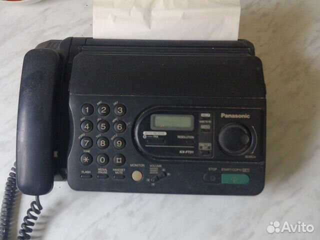Факс-телефон Panasonic KX-FT31RS