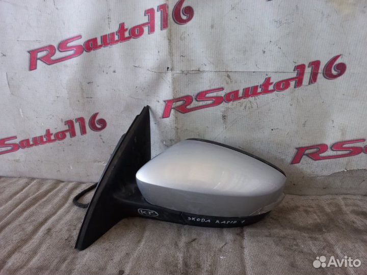 Зеркало заднего вида переднее левое Skoda Rapid 1