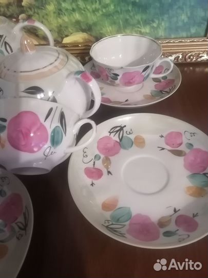 Чайный сервиз Дулево