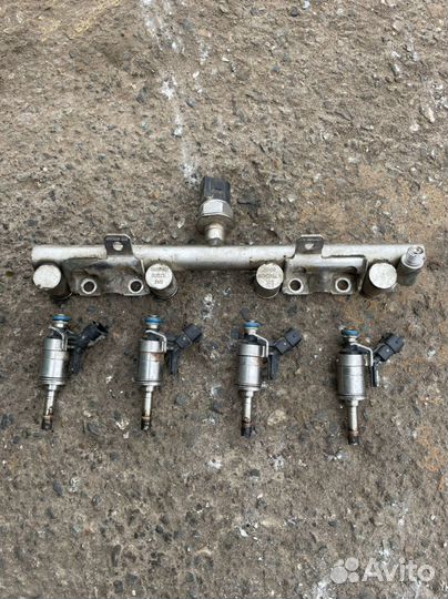 Бмв 1 f20 топливная форсунка рампа 1.6 n13b16a