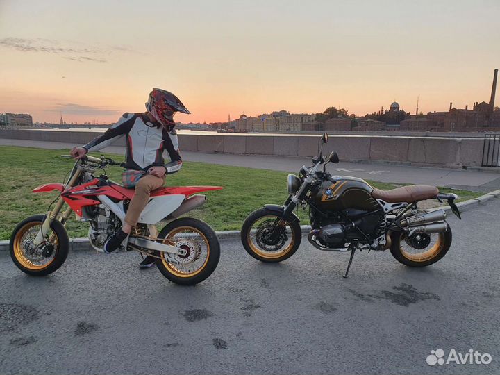 SuperMoto Honda crf450r 2006 год