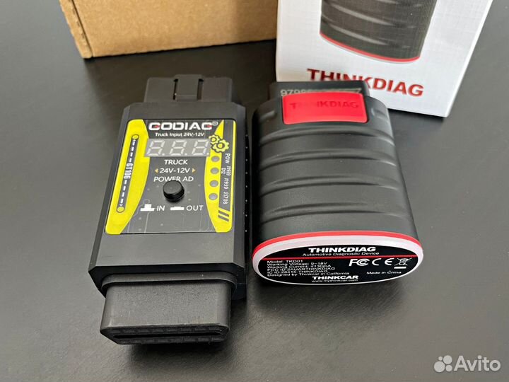 Диагностический сканер грузовых авто Launch x431