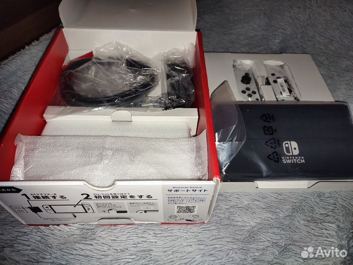 Игровая консоль Nintendo Switch oled белый 64Gb (Н