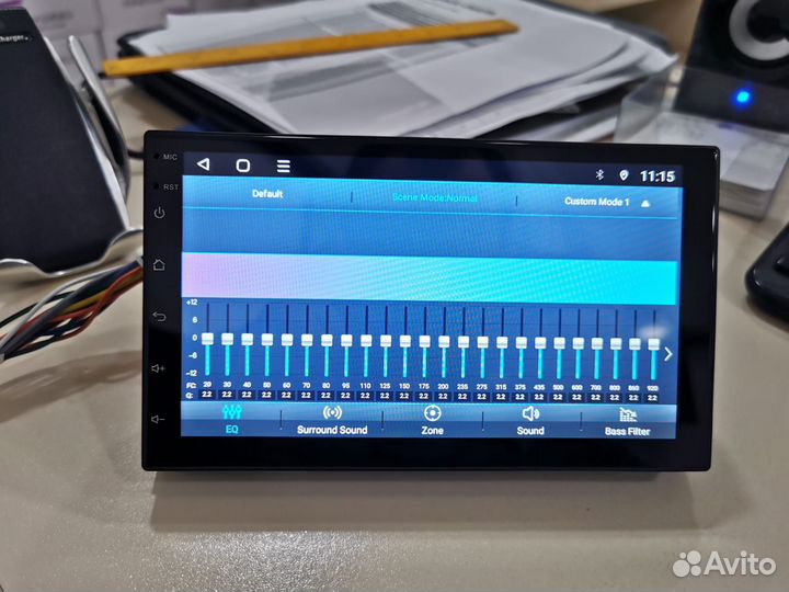 Магнитола 7 дюймов процессорная на приора 2 и др
