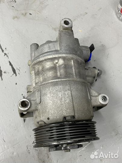 Компрессор кондиционера на skoda octavia a7