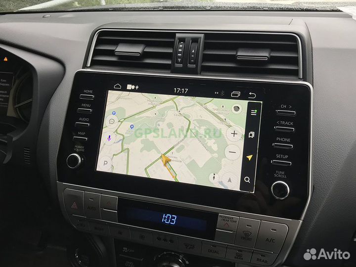 Навигация для Toyota Prado, Highlander, Fortuner