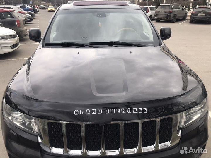 Дефлектор капота jeep grand cherokee wk2