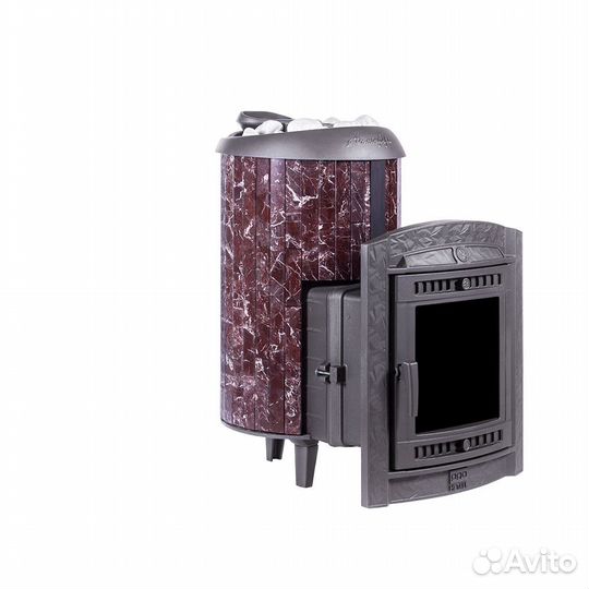Печь Для Бани Атмосфера L+ ламели «Россо Леванто»