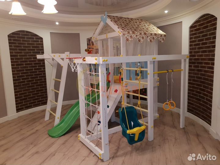 Игровой комплекс Савушка Baby 5 голубой