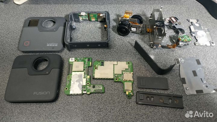 Камера экшн GoPro Fusion 360 разбор