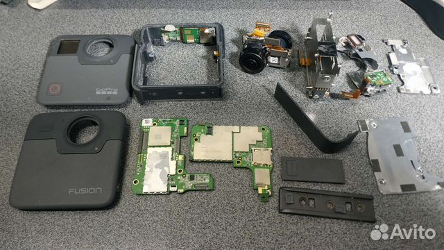 Камера экшн GoPro Fusion 360 разбор