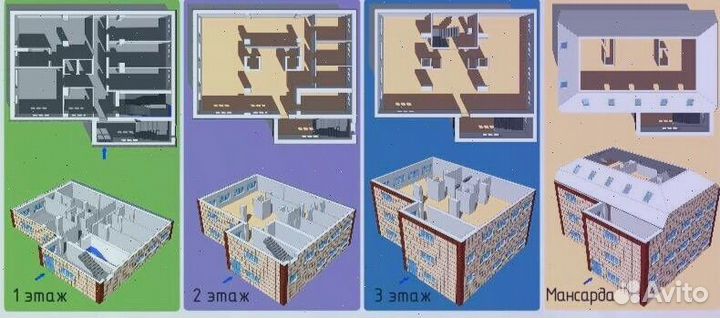 Доходная недвижимость почти 850 м²