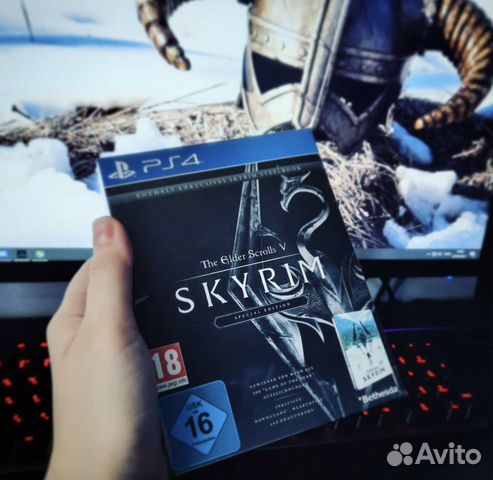 Skyrim ps4 steelbook
