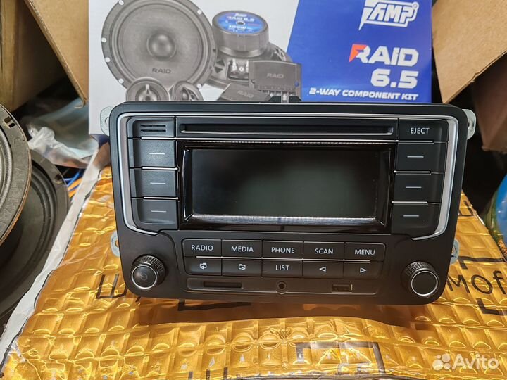 Магнитола volkswagen polo оригинальная