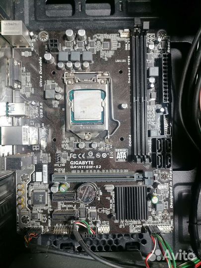 Материнская плата ga h110m s2 lga1151