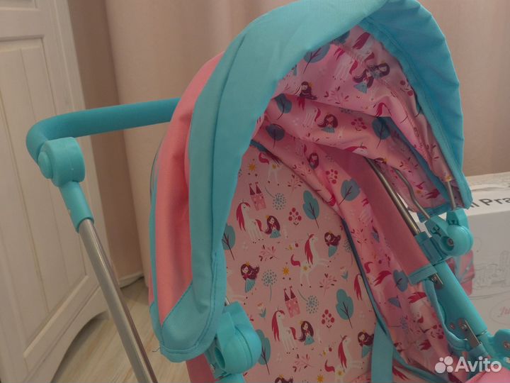 Коляска для кукол Doll pram 2 in 1