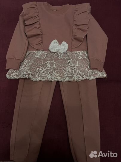 Детские вещи пакетом для девочек 104 110