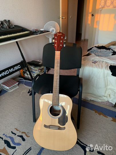 Акустическая гитара fender FA-125
