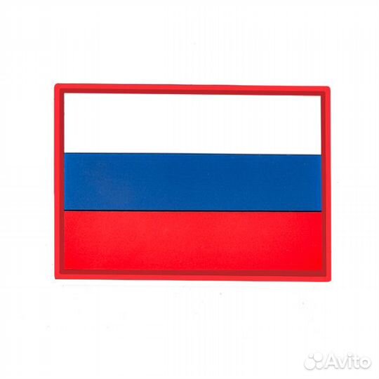 Нашивка (патч) пвх Флаг России 90х50