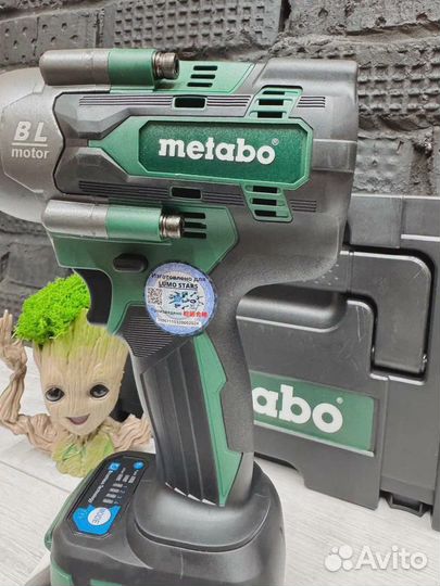 Гайковерт аккумуляторный Metabo 1800Нм. 9Ah Усилен