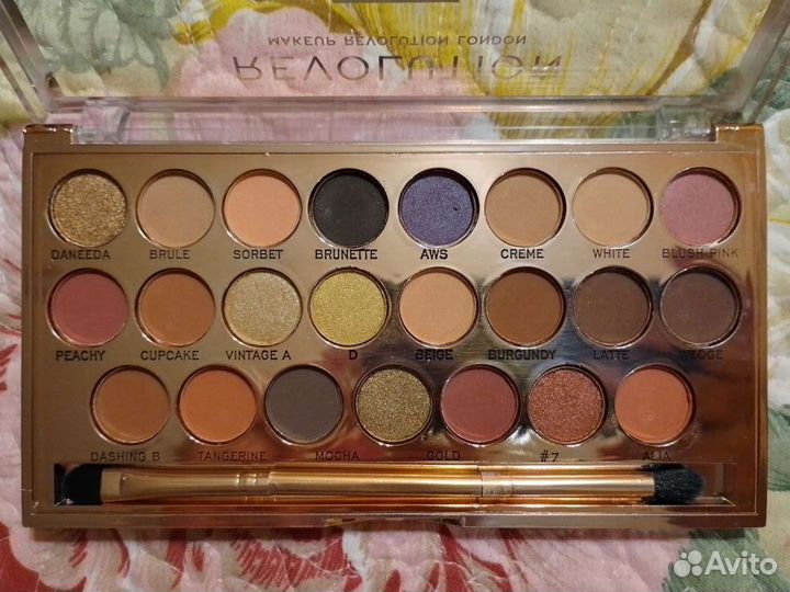 Тени для век Makeup Revolution