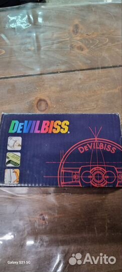 Пульверизатор devilbiss мини джет