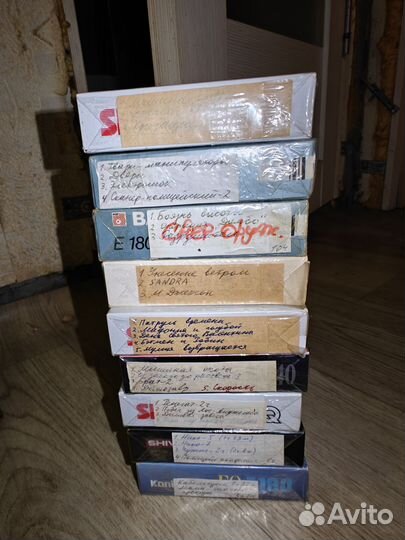 Видеокассеты vhs
