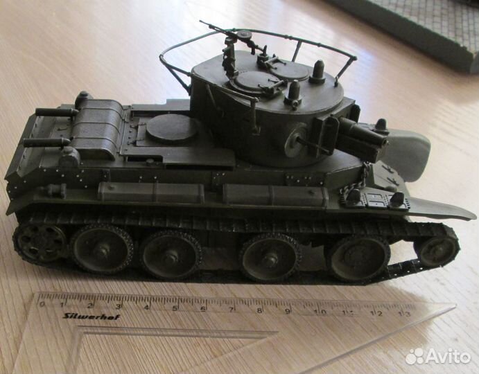 Танк бт 7 и самоходка су 100 масштаб 1 / 35