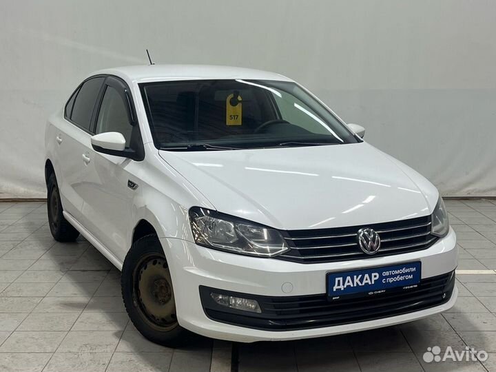 Volkswagen Polo 1.6 МТ, 2019, 122 234 км