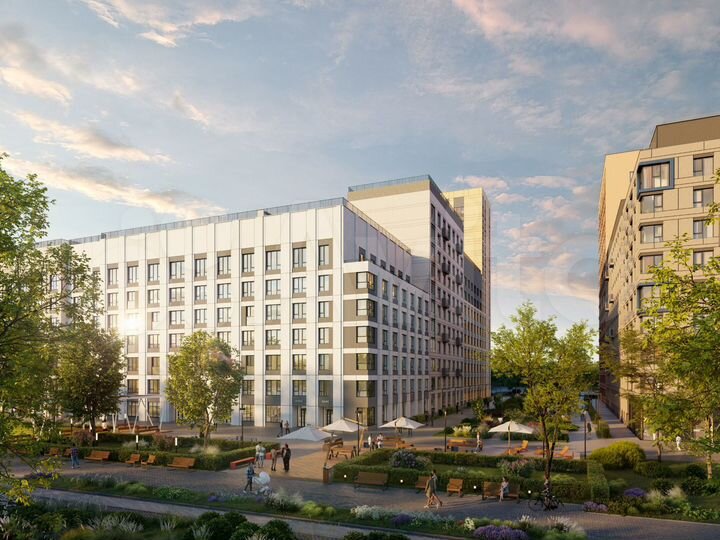 2-к. квартира, 71,7 м², 2/16 эт.