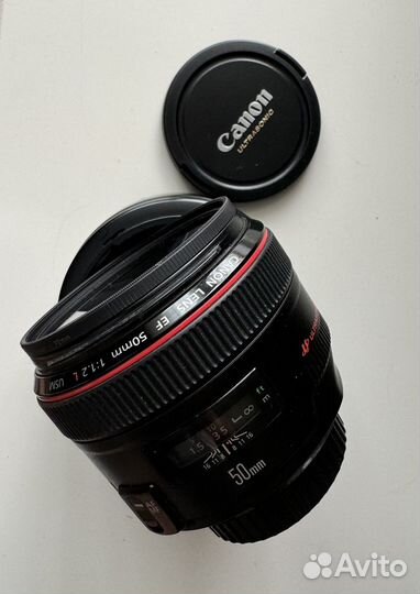 Объектив Canon ef 50mm f1.2