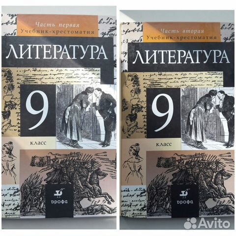 Учебник литературы для 9 класса